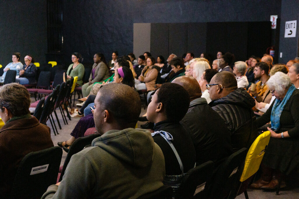 The audience was rewarding with exciting, sometimes humorous, input from the stage.